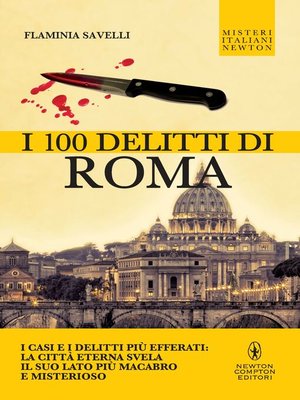 cover image of I 100 delitti di Roma